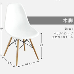 【6/19まで】IKEA MICKE デスク、北欧デザイン椅子、 IKEA ELLOVENモニタースタンドの画像