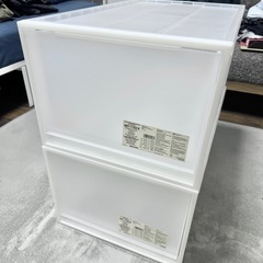 無印良品 ポリプロピレン衣装ケース・引出式・深 2個セット