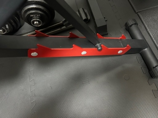 インクラインベンチ、ダンベル30kg×2、シャフト