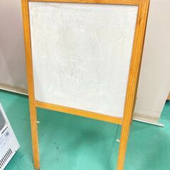 ☆中古￥1,500！折りたたみ立て掛け看板　家具　木製　インテリ...