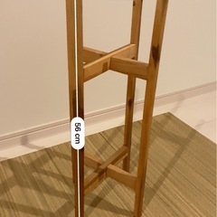 観葉植物 台 木材の画像