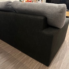 【取引中】ソファ　3人掛け　グレー　洗えるカバーの画像