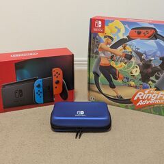 【美品】Nintendo Switch 本体(後期型)【付属品完...