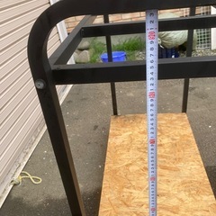 90cm✖️45cm✖️45cmオールガラス水槽と水槽台のセットの画像