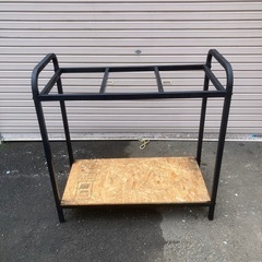 90cm✖️45cm✖️45cmオールガラス水槽と水槽台のセットの画像
