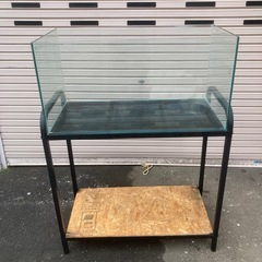 90cm✖️45cm✖️45cmオールガラス水槽と水槽台のセット