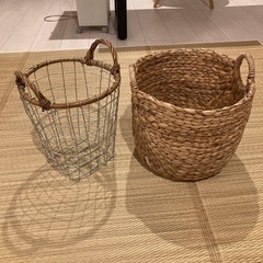 おしゃれカゴ　2個セット