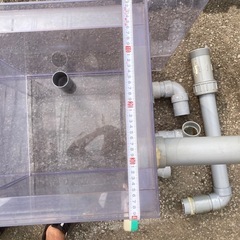 オーバーフロー濾過用のアクリル水槽
の画像