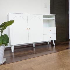 キャビネット（白）新品の画像