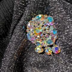 早めに連絡ある方のみ。お安く七色虹色  ブローチ  珍しいの画像