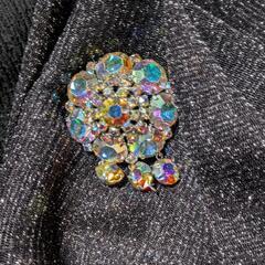 早めに連絡ある方のみ。お安く七色虹色  ブローチ  珍しいの画像