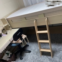 写真追加しました。引っ越しの為　ニトリ　大人気　システムベッド　...