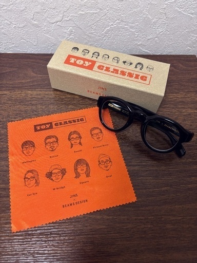 JINS x BEAMS DESIGN 「TOY CLASSIC」 メガネ