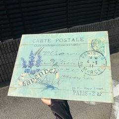 パネルアート　レトロ　ヴィンテージ風の画像