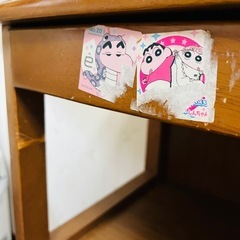 あげます【天然木】シンプルでコンパクトなキャビネット｜収納力抜群！引き取り限定の画像