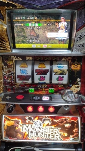 スロット 実機 モンスターハンター