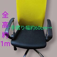 事務机、椅子セット(３セット)と書庫の画像
