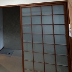 【申込みのため休止】ガラス引き戸（建具）
