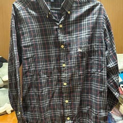 Burberry ノバチェック　シャツ　Sサイズ　ネイビー