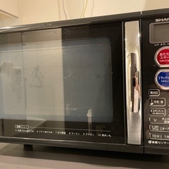 0円で譲ります。SHARP 電子レンジ RE-S5C-Bの画像