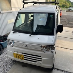 三菱　ミニキャブバン　平成26年　U61V ルーフレール付き　ATの画像