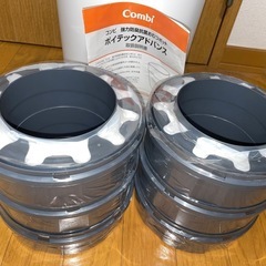 【再値下】コンビ　おむつ用ゴミ箱　スペア付きの画像