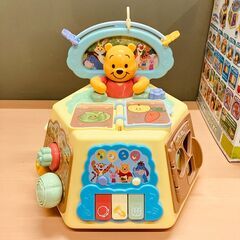タカラトミー くまのプーさん 絵本でおしゃべり ゆびさき知育いっぱいできたの画像