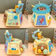 タカラトミー くまのプーさん 絵本でおしゃべり ゆびさき知育いっぱいできたの画像