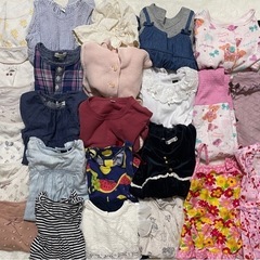 子ども服　ベビー服　32着　90 95　ワンピ等　Bebe リバ...