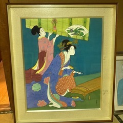 美人画　浮世絵