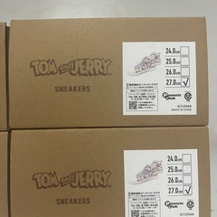 プライズスニーカー　トムとジェリーの画像
