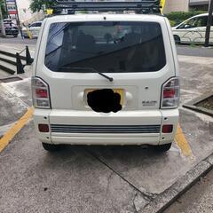 車検R9年3月末　ダイハツ　ネイキッド　ターボF パールホワイト　ルーフラックの画像