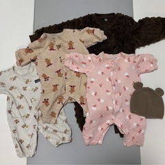 【出産準備】ベビー服の画像