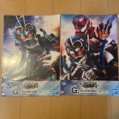 仮面ライダー ウルトラマンクリアポスター