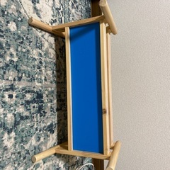 7/25まで　IKEA FLISAT ブックディスプレイの画像