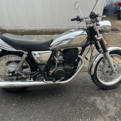 YAMAHA SR400-2 黒 格安提供車 エンジン始動確認 ...