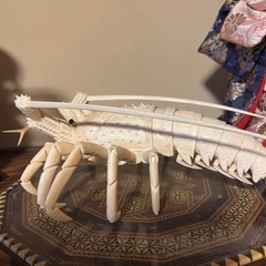 伊勢海老の模型の画像