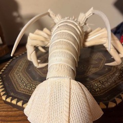 伊勢海老の模型の画像