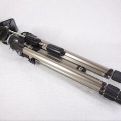【受付中】Velbon SuperAce PH-360 3段ギヤ式エレベーター付中型三脚 3Way雲台 最大約1700mmの画像