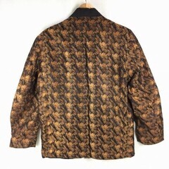 アメカジ Vintage　TOWNCRAFT　タウンクラフト　メンズ M-L相当　ブレザージャケット　茶×〈黒/BLACK/ブラック〉　管NO.ぴ12-14の画像