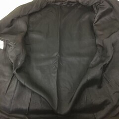 アメカジ Vintage　TOWNCRAFT　タウンクラフト　メンズ M-L相当　ブレザージャケット　茶×〈黒/BLACK/ブラック〉　管NO.ぴ12-14の画像