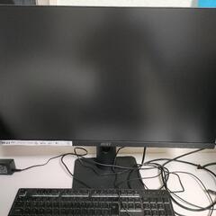 【受け渡し確定】ゲーミングPC、モニター、キーボード&マウス  Windows 11dsp PRO,i7-12700Fの画像