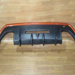 トヨタ(ZN6)86前期用　トムス TOM’Sリアアンダースポイラー　オレンジカラー　リアハーフスポイラーの画像
