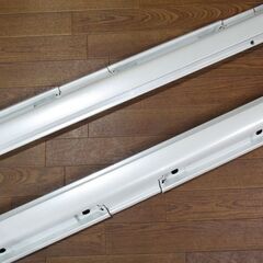 トヨタ150系プラド純正 サイドステップ 左右 75806-60050　白パールホワイト　ランクル/ランドクルーザーの画像