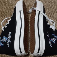 平成レトロ/ナカムラくんブラックスニーカー👟の画像