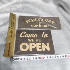 カフェ風 木製プレートの画像