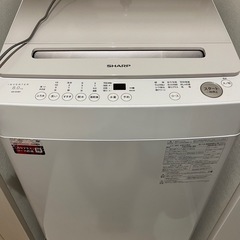 SHARP 洗濯機　8kg  詳細写真コメントいただければ撮りま...