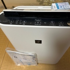 【美品】シャープ　プラズマクラスター空気清浄機の画像