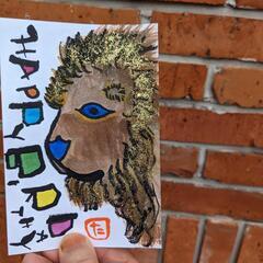 筆アート