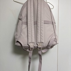無印良品 撥水リュックサック ライトベージュの画像